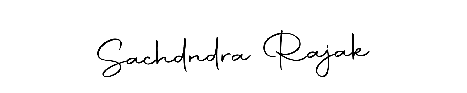 The best way (Autography-DOLnW) to make a short signature is to pick only two or three words in your name. The name Sachdndra Rajak include a total of six letters. For converting this name. Sachdndra Rajak signature style 10 images and pictures png