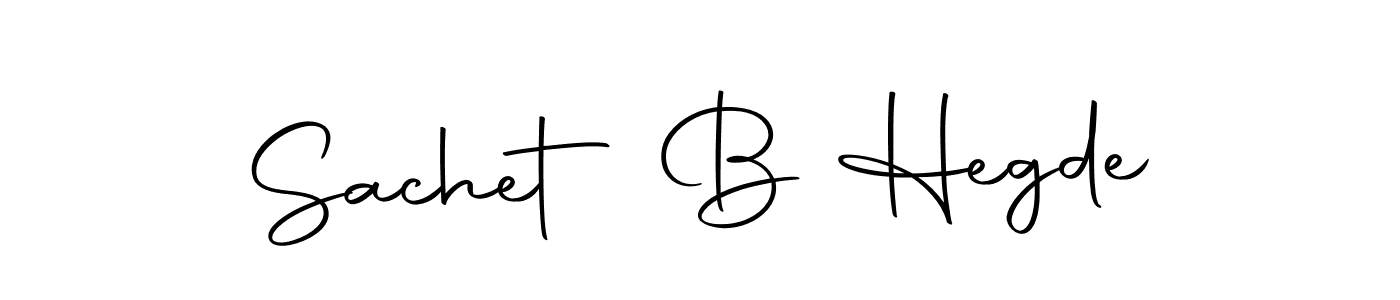 Design your own signature with our free online signature maker. With this signature software, you can create a handwritten (Autography-DOLnW) signature for name Sachet B Hegde. Sachet B Hegde signature style 10 images and pictures png