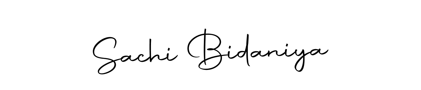How to make Sachi Bidaniya signature? Autography-DOLnW is a professional autograph style. Create handwritten signature for Sachi Bidaniya name. Sachi Bidaniya signature style 10 images and pictures png