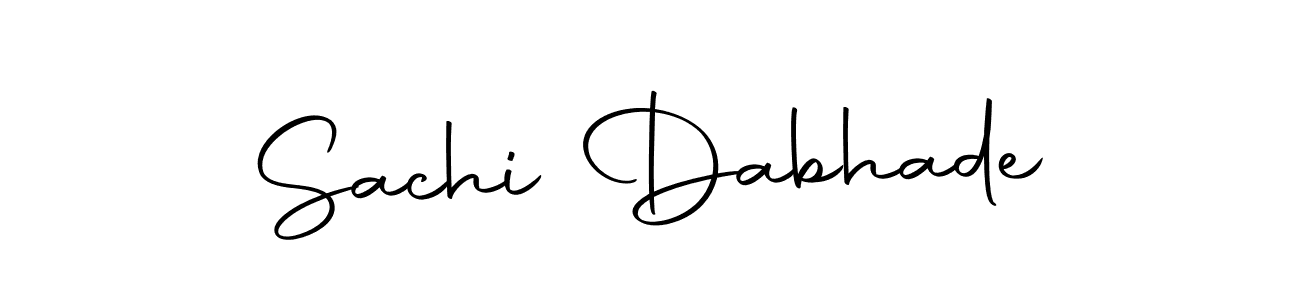 Make a beautiful signature design for name Sachi Dabhade. Use this online signature maker to create a handwritten signature for free. Sachi Dabhade signature style 10 images and pictures png