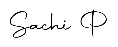 You should practise on your own different ways (Autography-DOLnW) to write your name (Sachi P) in signature. Don't let someone else do it for you. Sachi P signature style 10 images and pictures png