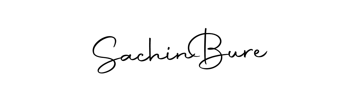 Sachin  Bure stylish signature style. Best Handwritten Sign (Autography-DOLnW) for my name. Handwritten Signature Collection Ideas for my name Sachin  Bure. Sachin  Bure signature style 10 images and pictures png