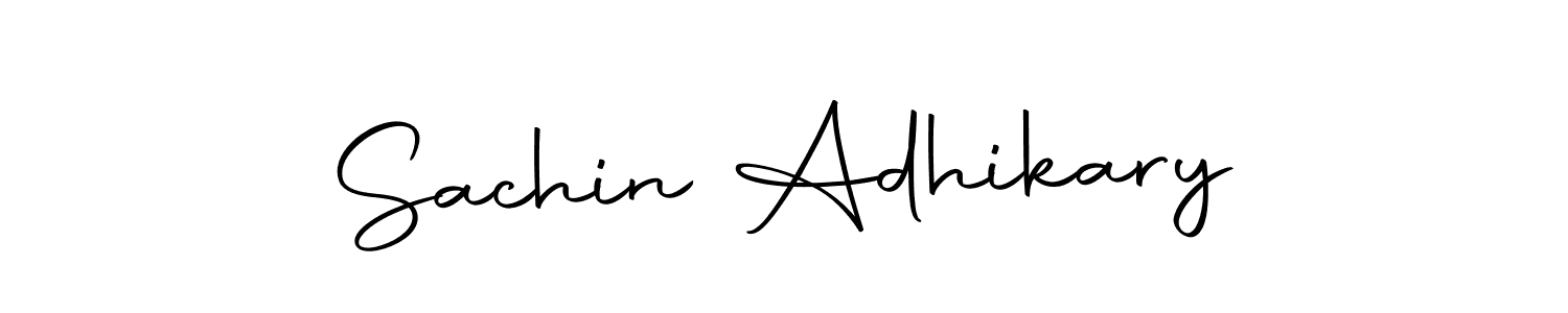 You should practise on your own different ways (Autography-DOLnW) to write your name (Sachin Adhikary) in signature. don't let someone else do it for you. Sachin Adhikary signature style 10 images and pictures png