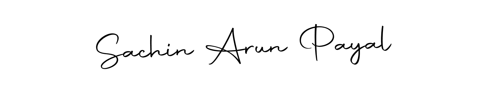 You should practise on your own different ways (Autography-DOLnW) to write your name (Sachin Arun Payal) in signature. don't let someone else do it for you. Sachin Arun Payal signature style 10 images and pictures png