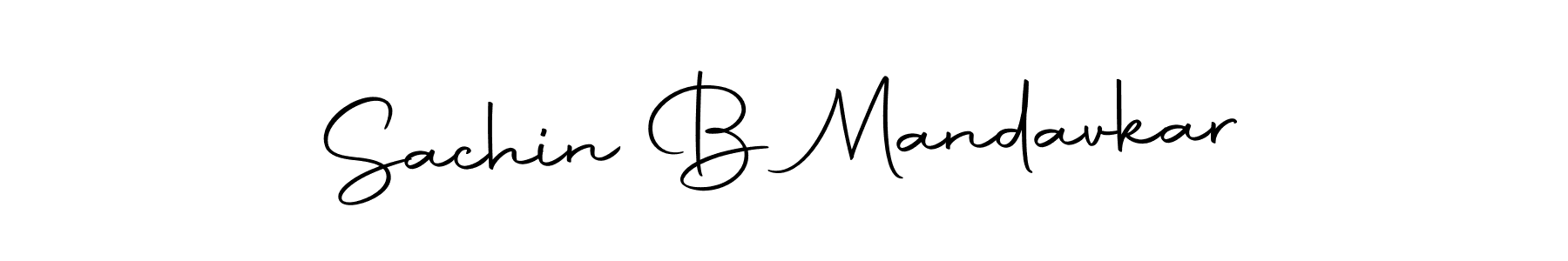 Also we have Sachin B Mandavkar name is the best signature style. Create professional handwritten signature collection using Autography-DOLnW autograph style. Sachin B Mandavkar signature style 10 images and pictures png