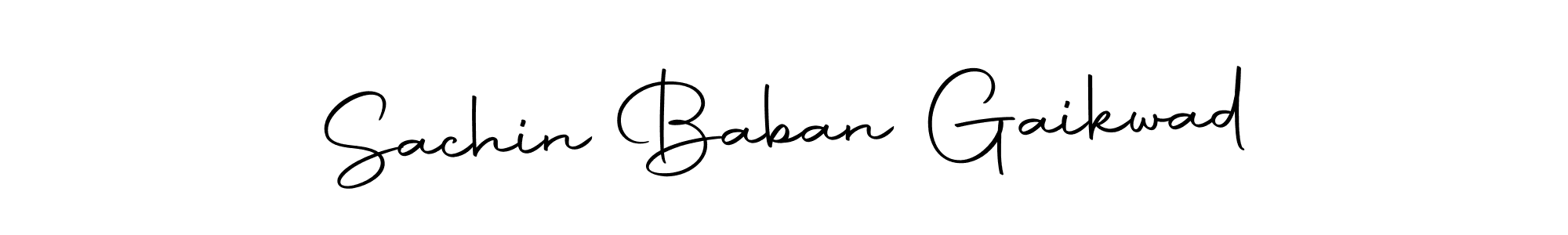 Design your own signature with our free online signature maker. With this signature software, you can create a handwritten (Autography-DOLnW) signature for name Sachin Baban Gaikwad. Sachin Baban Gaikwad signature style 10 images and pictures png