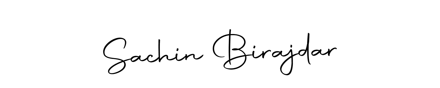 Make a beautiful signature design for name Sachin Birajdar. With this signature (Autography-DOLnW) style, you can create a handwritten signature for free. Sachin Birajdar signature style 10 images and pictures png