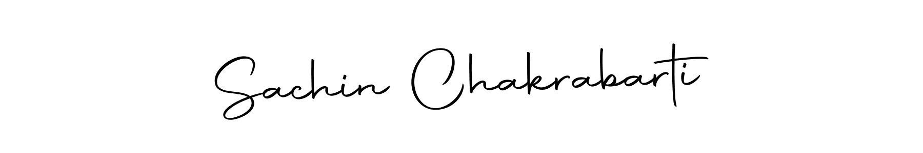 Create a beautiful signature design for name Sachin Chakrabarti. With this signature (Autography-DOLnW) fonts, you can make a handwritten signature for free. Sachin Chakrabarti signature style 10 images and pictures png