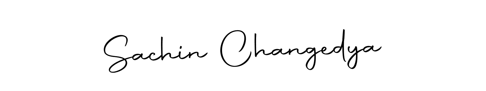 You can use this online signature creator to create a handwritten signature for the name Sachin Changedya. This is the best online autograph maker. Sachin Changedya signature style 10 images and pictures png