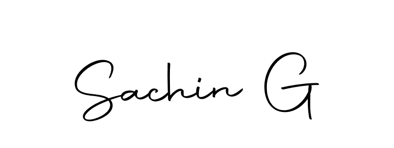 Also we have Sachin G name is the best signature style. Create professional handwritten signature collection using Autography-DOLnW autograph style. Sachin G signature style 10 images and pictures png