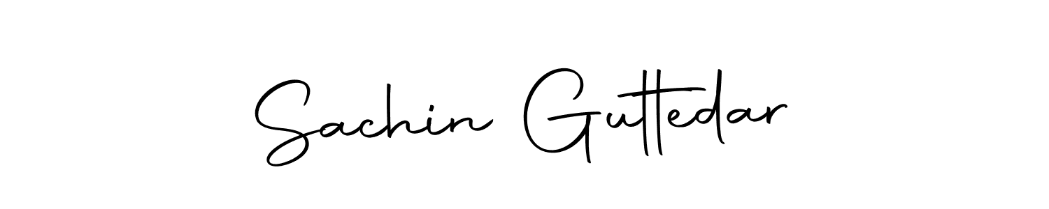 if you are searching for the best signature style for your name Sachin Guttedar. so please give up your signature search. here we have designed multiple signature styles  using Autography-DOLnW. Sachin Guttedar signature style 10 images and pictures png