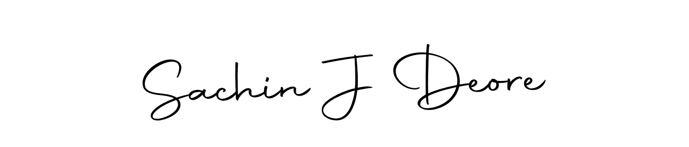 Make a beautiful signature design for name Sachin J Deore. Use this online signature maker to create a handwritten signature for free. Sachin J Deore signature style 10 images and pictures png