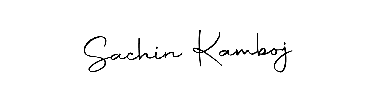 How to make Sachin Kamboj signature? Autography-DOLnW is a professional autograph style. Create handwritten signature for Sachin Kamboj name. Sachin Kamboj signature style 10 images and pictures png