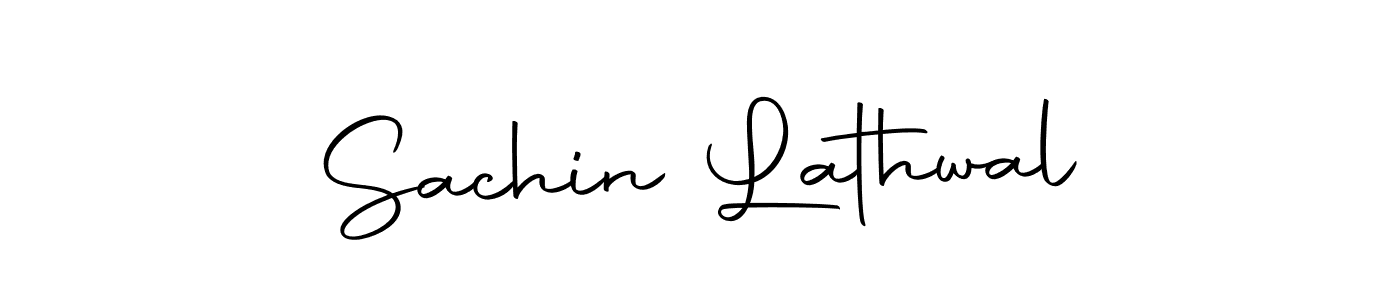 How to make Sachin Lathwal signature? Autography-DOLnW is a professional autograph style. Create handwritten signature for Sachin Lathwal name. Sachin Lathwal signature style 10 images and pictures png