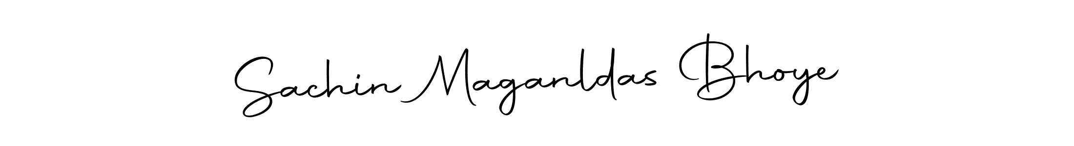 Create a beautiful signature design for name Sachin Maganldas Bhoye. With this signature (Autography-DOLnW) fonts, you can make a handwritten signature for free. Sachin Maganldas Bhoye signature style 10 images and pictures png