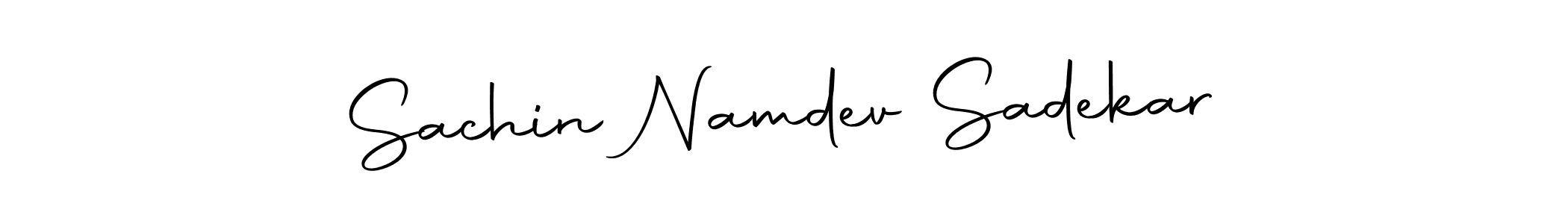 Sachin Namdev Sadekar stylish signature style. Best Handwritten Sign (Autography-DOLnW) for my name. Handwritten Signature Collection Ideas for my name Sachin Namdev Sadekar. Sachin Namdev Sadekar signature style 10 images and pictures png