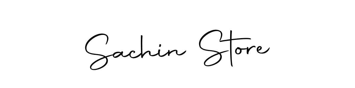 Design your own signature with our free online signature maker. With this signature software, you can create a handwritten (Autography-DOLnW) signature for name Sachin Store. Sachin Store signature style 10 images and pictures png
