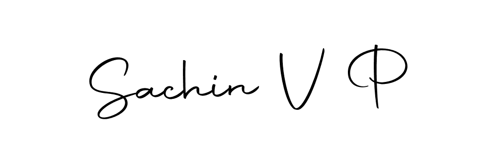 It looks lik you need a new signature style for name Sachin V P. Design unique handwritten (Autography-DOLnW) signature with our free signature maker in just a few clicks. Sachin V P signature style 10 images and pictures png
