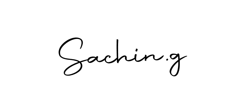 Use a signature maker to create a handwritten signature online. With this signature software, you can design (Autography-DOLnW) your own signature for name Sachin.g. Sachin.g signature style 10 images and pictures png