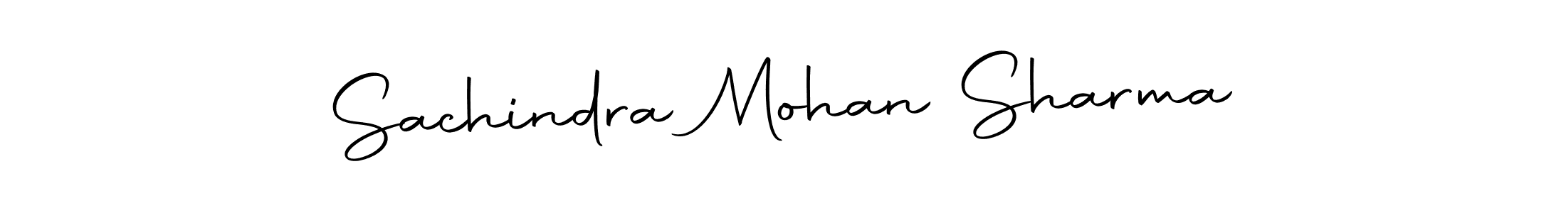 Make a short Sachindra Mohan Sharma signature style. Manage your documents anywhere anytime using Autography-DOLnW. Create and add eSignatures, submit forms, share and send files easily. Sachindra Mohan Sharma signature style 10 images and pictures png