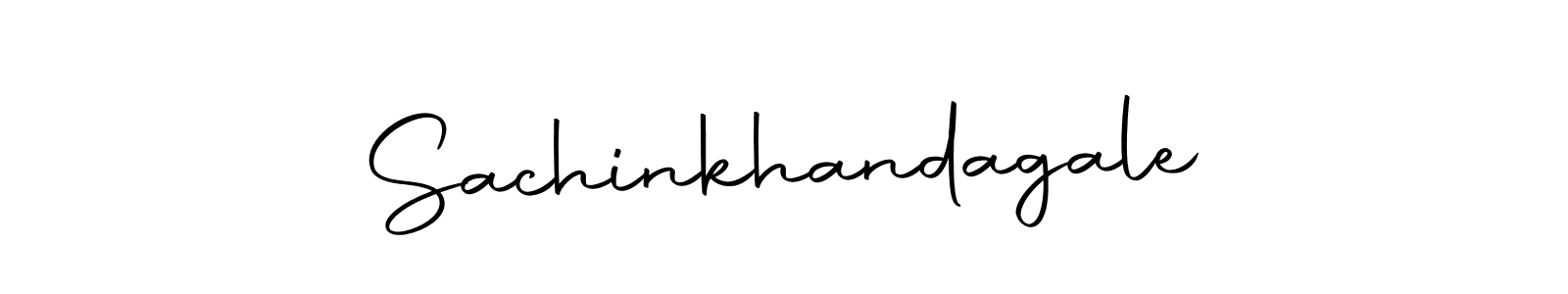 Use a signature maker to create a handwritten signature online. With this signature software, you can design (Autography-DOLnW) your own signature for name Sachinkhandagale. Sachinkhandagale signature style 10 images and pictures png