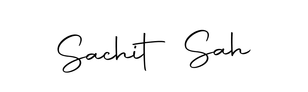 The best way (Autography-DOLnW) to make a short signature is to pick only two or three words in your name. The name Sachit Sah include a total of six letters. For converting this name. Sachit Sah signature style 10 images and pictures png