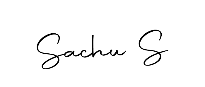 Make a beautiful signature design for name Sachu S. With this signature (Autography-DOLnW) style, you can create a handwritten signature for free. Sachu S signature style 10 images and pictures png