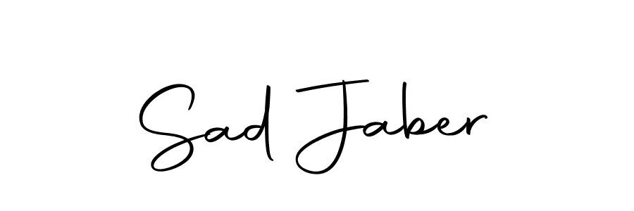 Here are the top 10 professional signature styles for the name Sad Jaber. These are the best autograph styles you can use for your name. Sad Jaber signature style 10 images and pictures png