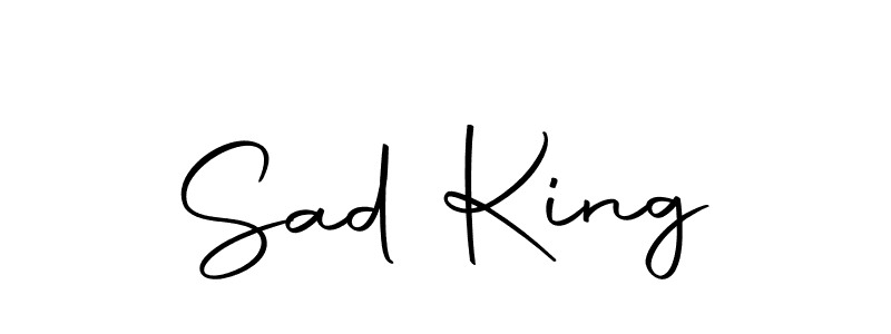 You should practise on your own different ways (Autography-DOLnW) to write your name (Sad King) in signature. don't let someone else do it for you. Sad King signature style 10 images and pictures png