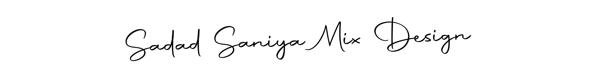 Once you've used our free online signature maker to create your best signature Autography-DOLnW style, it's time to enjoy all of the benefits that Sadad Saniya Mix Design name signing documents. Sadad Saniya Mix Design signature style 10 images and pictures png