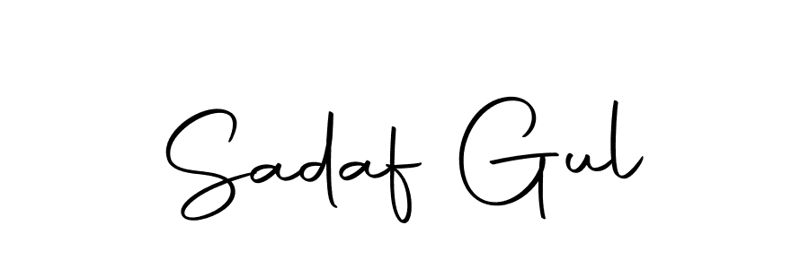 The best way (Autography-DOLnW) to make a short signature is to pick only two or three words in your name. The name Sadaf Gul include a total of six letters. For converting this name. Sadaf Gul signature style 10 images and pictures png