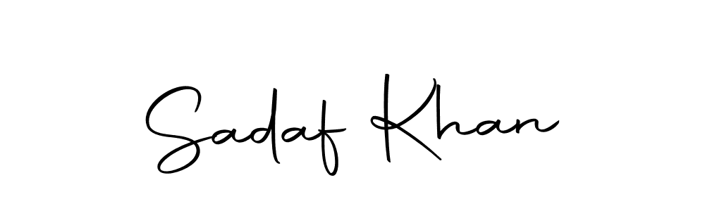 You can use this online signature creator to create a handwritten signature for the name Sadaf Khan. This is the best online autograph maker. Sadaf Khan signature style 10 images and pictures png