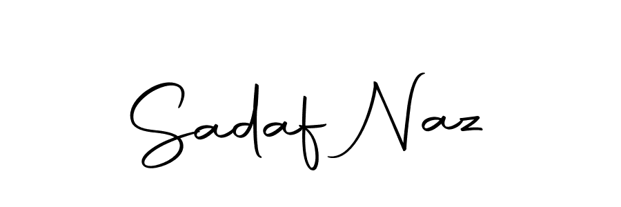 Make a short Sadaf Naz signature style. Manage your documents anywhere anytime using Autography-DOLnW. Create and add eSignatures, submit forms, share and send files easily. Sadaf Naz signature style 10 images and pictures png