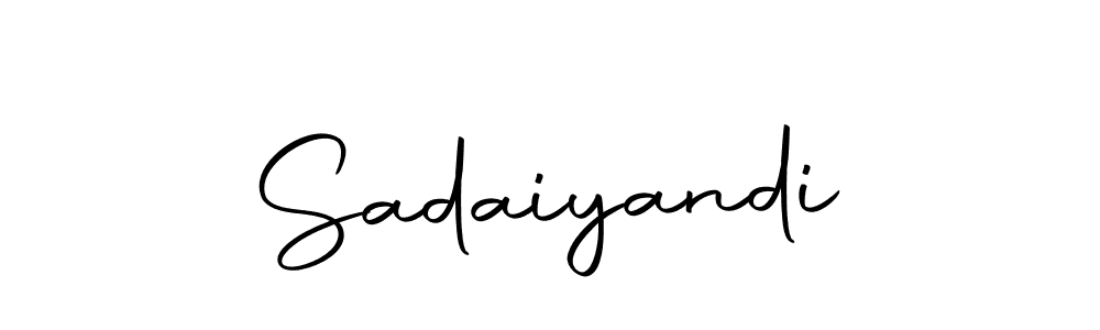 You should practise on your own different ways (Autography-DOLnW) to write your name (Sadaiyandi) in signature. don't let someone else do it for you. Sadaiyandi signature style 10 images and pictures png