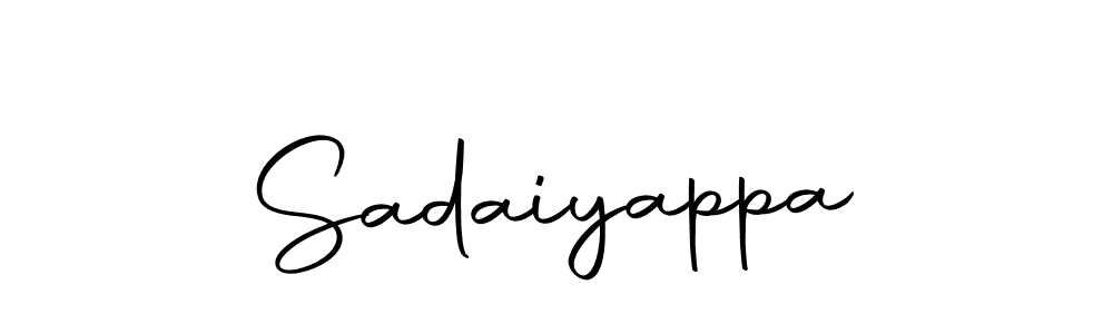 Make a beautiful signature design for name Sadaiyappa. With this signature (Autography-DOLnW) style, you can create a handwritten signature for free. Sadaiyappa signature style 10 images and pictures png