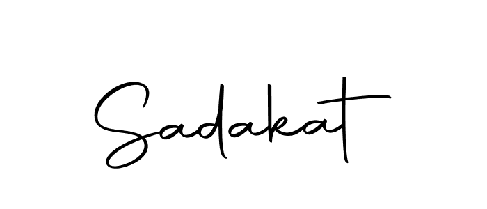 Here are the top 10 professional signature styles for the name Sadakat. These are the best autograph styles you can use for your name. Sadakat signature style 10 images and pictures png