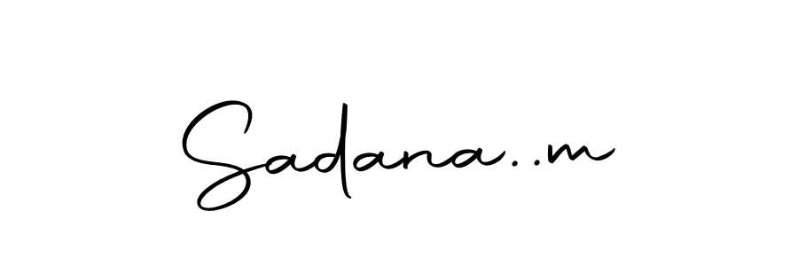You can use this online signature creator to create a handwritten signature for the name Sadana..m. This is the best online autograph maker. Sadana..m signature style 10 images and pictures png
