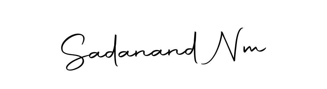 Also we have Sadanand Nm name is the best signature style. Create professional handwritten signature collection using Autography-DOLnW autograph style. Sadanand Nm signature style 10 images and pictures png