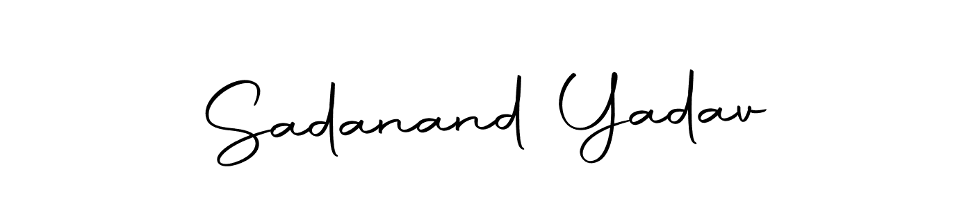 Here are the top 10 professional signature styles for the name Sadanand Yadav. These are the best autograph styles you can use for your name. Sadanand Yadav signature style 10 images and pictures png