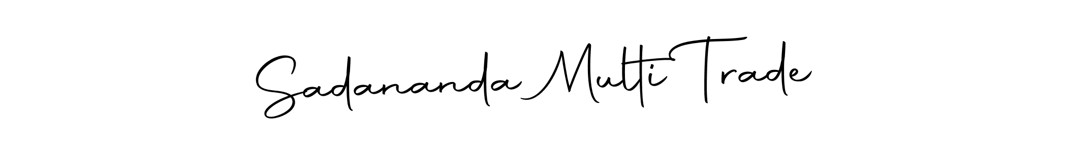 Sadananda Multi Trade stylish signature style. Best Handwritten Sign (Autography-DOLnW) for my name. Handwritten Signature Collection Ideas for my name Sadananda Multi Trade. Sadananda Multi Trade signature style 10 images and pictures png