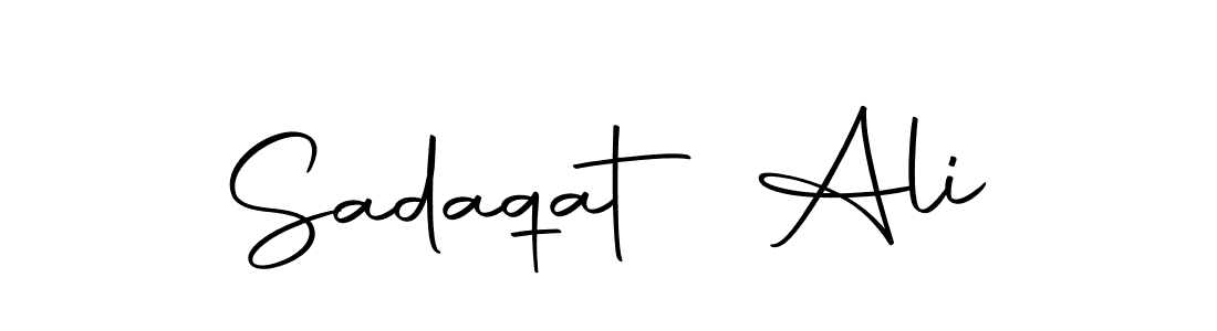 Also we have Sadaqat Ali name is the best signature style. Create professional handwritten signature collection using Autography-DOLnW autograph style. Sadaqat Ali signature style 10 images and pictures png