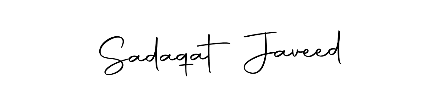 Use a signature maker to create a handwritten signature online. With this signature software, you can design (Autography-DOLnW) your own signature for name Sadaqat Javeed. Sadaqat Javeed signature style 10 images and pictures png