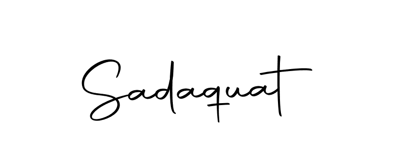 Also we have Sadaquat name is the best signature style. Create professional handwritten signature collection using Autography-DOLnW autograph style. Sadaquat signature style 10 images and pictures png