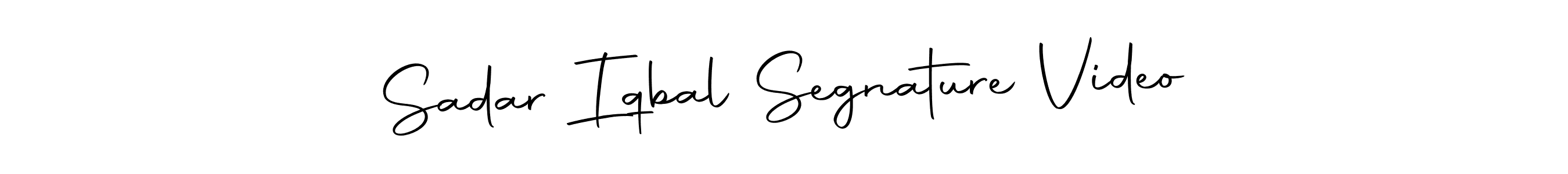 How to make Sadar Iqbal Segnature Video name signature. Use Autography-DOLnW style for creating short signs online. This is the latest handwritten sign. Sadar Iqbal Segnature Video signature style 10 images and pictures png