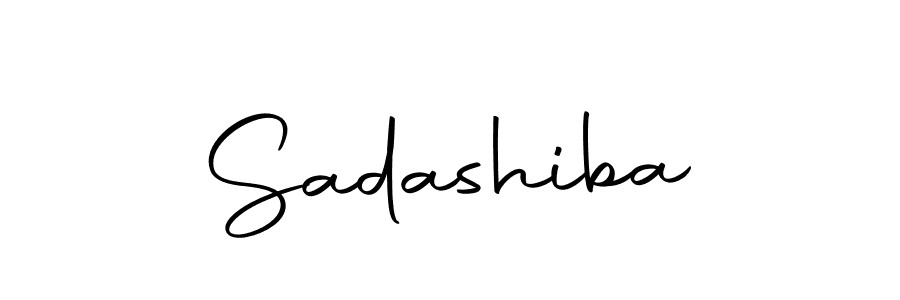 Create a beautiful signature design for name Sadashiba. With this signature (Autography-DOLnW) fonts, you can make a handwritten signature for free. Sadashiba signature style 10 images and pictures png