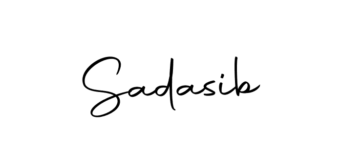 if you are searching for the best signature style for your name Sadasib. so please give up your signature search. here we have designed multiple signature styles  using Autography-DOLnW. Sadasib signature style 10 images and pictures png