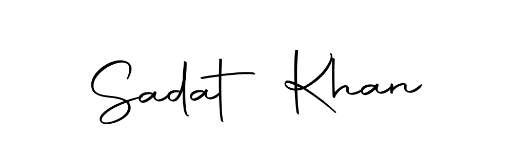 if you are searching for the best signature style for your name Sadat Khan. so please give up your signature search. here we have designed multiple signature styles  using Autography-DOLnW. Sadat Khan signature style 10 images and pictures png