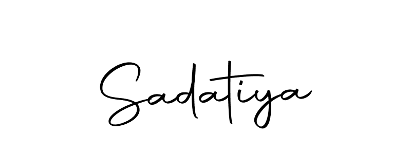 Sadatiya stylish signature style. Best Handwritten Sign (Autography-DOLnW) for my name. Handwritten Signature Collection Ideas for my name Sadatiya. Sadatiya signature style 10 images and pictures png