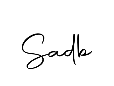 Here are the top 10 professional signature styles for the name Sadb. These are the best autograph styles you can use for your name. Sadb signature style 10 images and pictures png