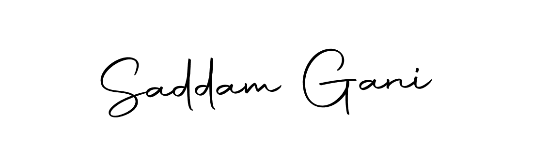 Similarly Autography-DOLnW is the best handwritten signature design. Signature creator online .You can use it as an online autograph creator for name Saddam Gani. Saddam Gani signature style 10 images and pictures png